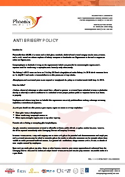 ANTI BRIBERY POLICY